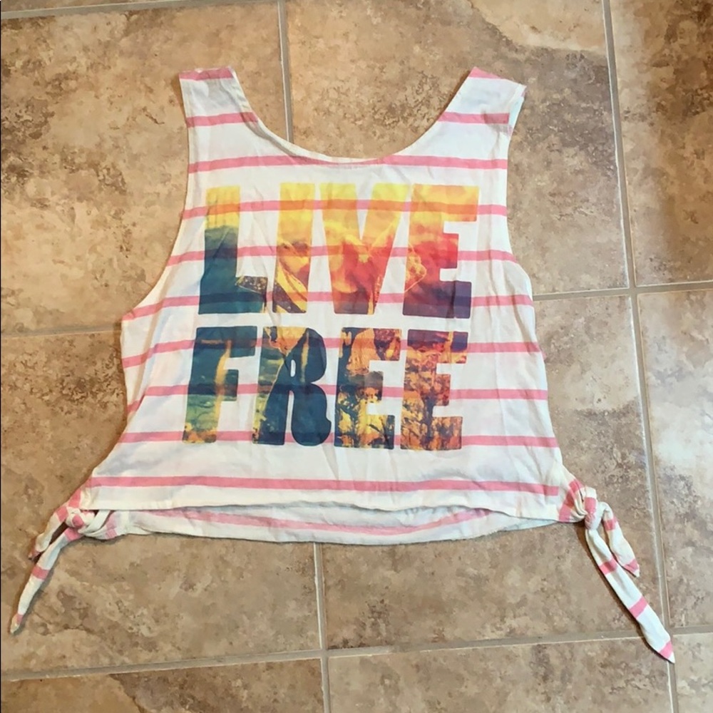 Cropped tank top